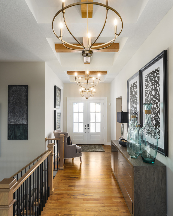 Laguna floor plan entry way parade of homes Kansas City | Dusty Rhodes